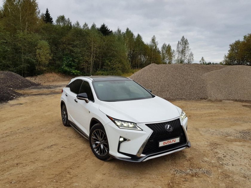 Лексус RX 200 белый