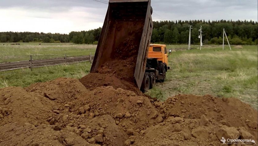 Котлованный грунт