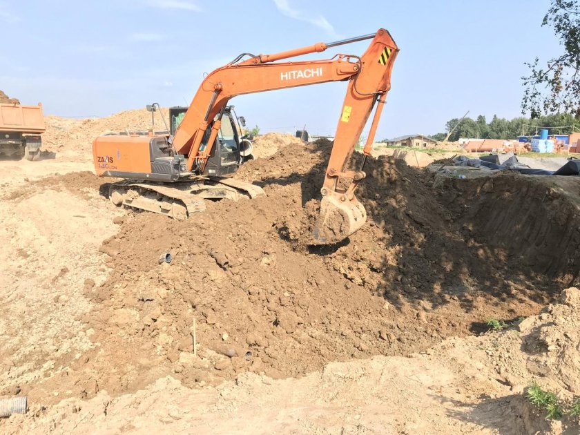 Выемка грунта