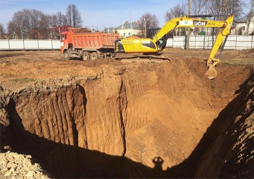 Разработка котлована
