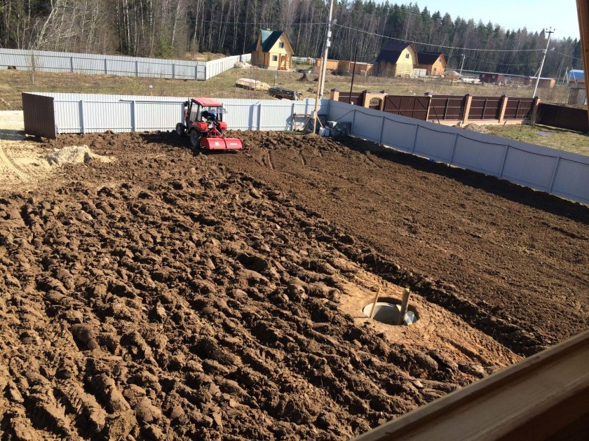 Выравнивание участка