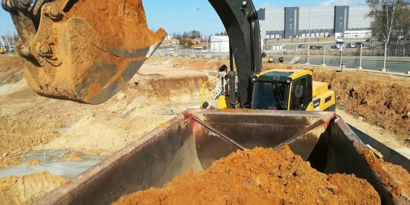 Котлованный грунт