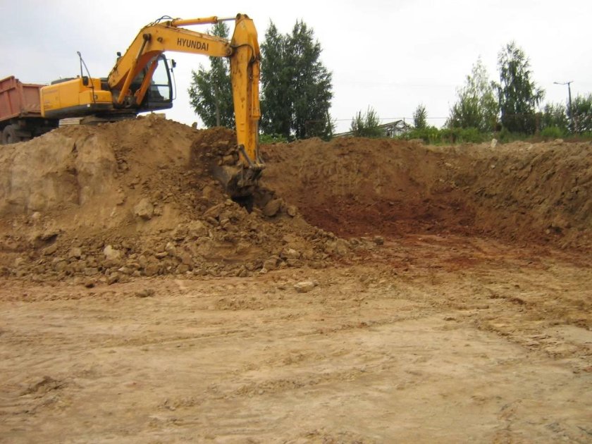 Котлованный грунт