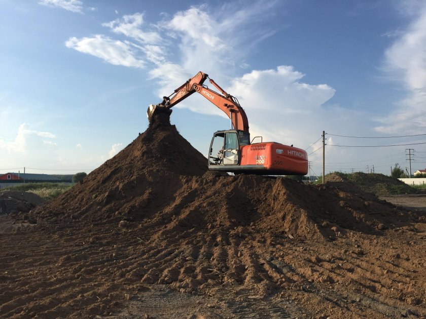 Котлованный грунт