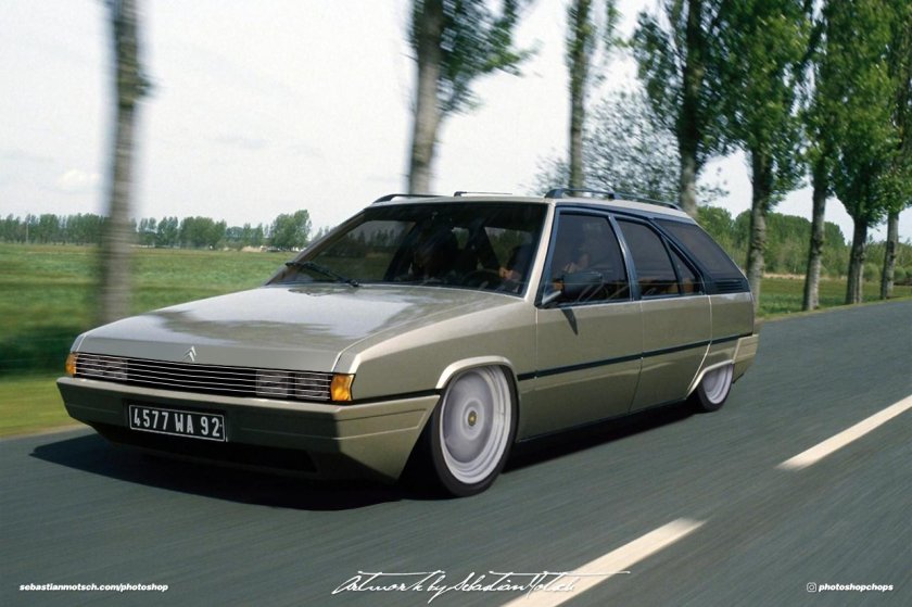 Citroen BX stance