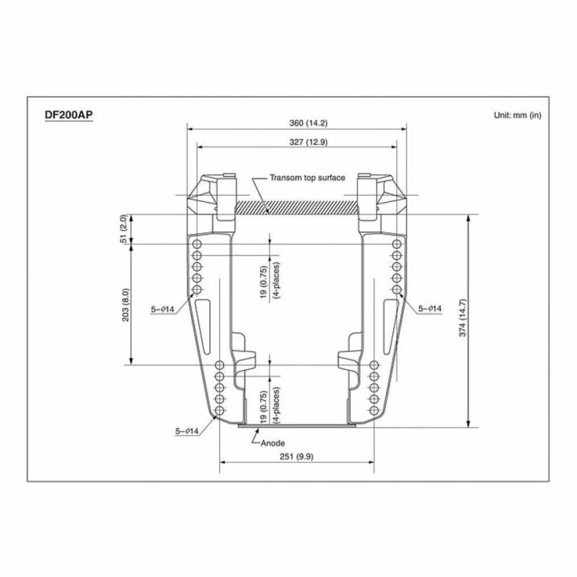 Мотор Suzuki df200