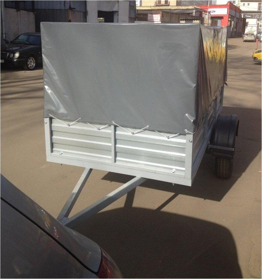 Прицеп Славич 253 с тентом