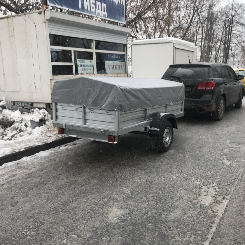 Русич 253 прицеп