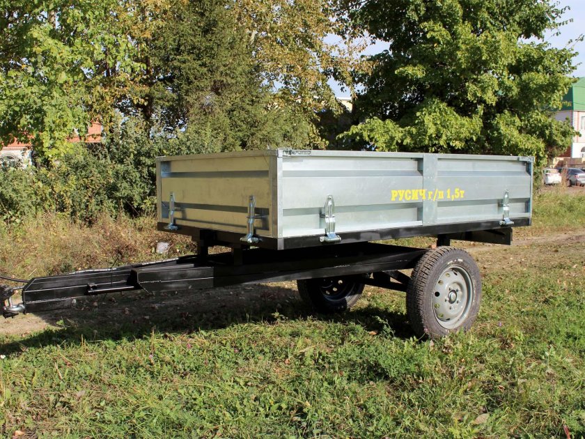Прицеп гидравлический самосвальный Русич