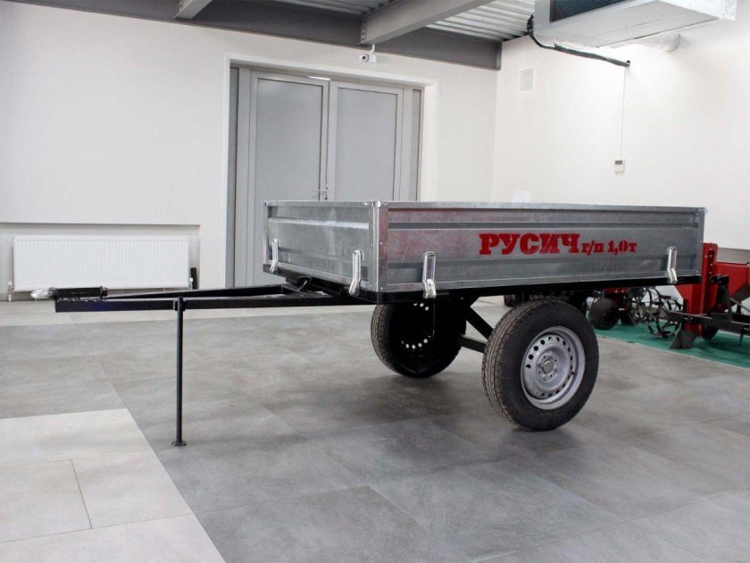 Прицеп гидравлический самосвальный Русич