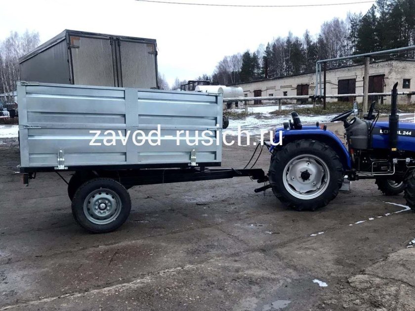 Прицеп ПТО 1.5 С нарощенными бортами