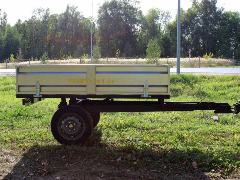 Прицеп гидравлический самосвальный Русич