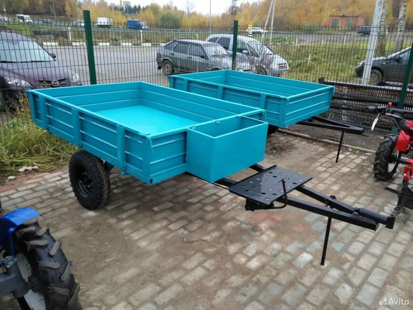 Прицеп для минитрактора Русич т-12