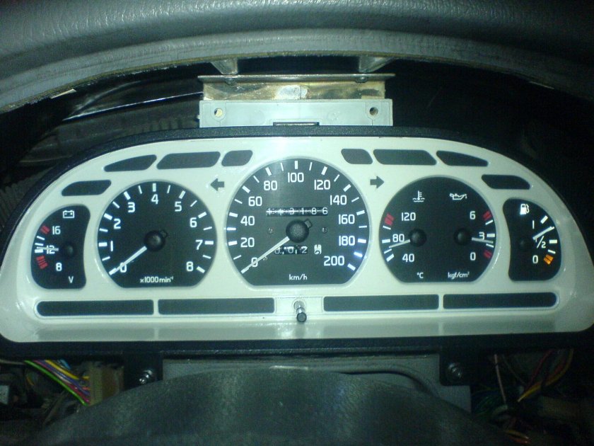 Приборная панель газ 3110