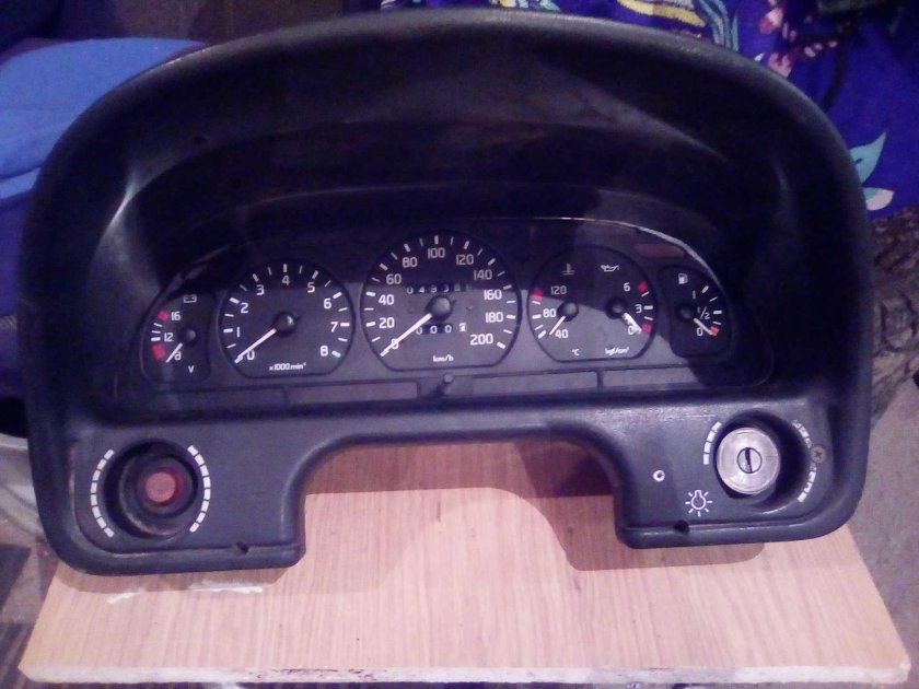 Щиток приборов газ 3110