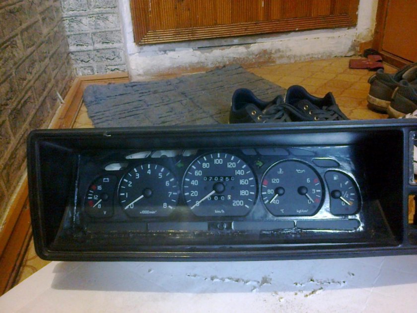 Панель приборов ГАЗ 3110 на ВАЗ 2107
