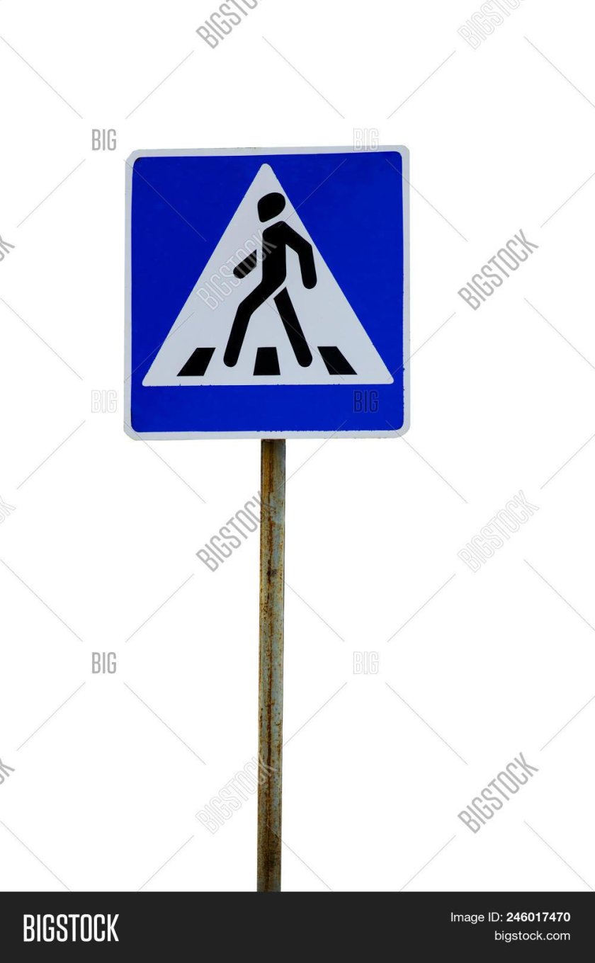 Дорожный знак Зебра