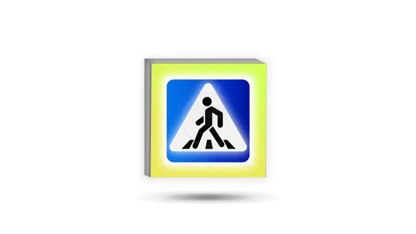 Дорожный знак Зебра