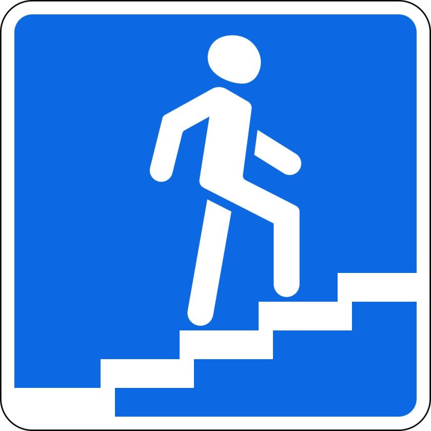 6.6 "Подземный пешеходный переход" и 6.7 "надземный пешеходный переход"