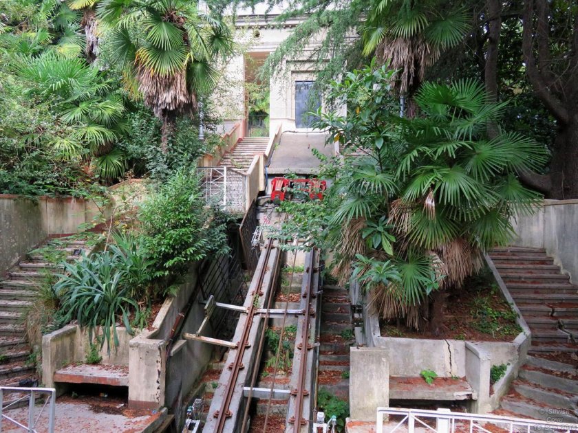 Заброшенный санаторий Орджоникидзе Сочи