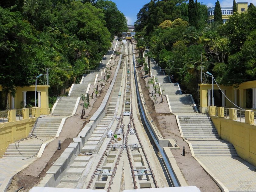 Фуникулёр санатория «Сочинский»