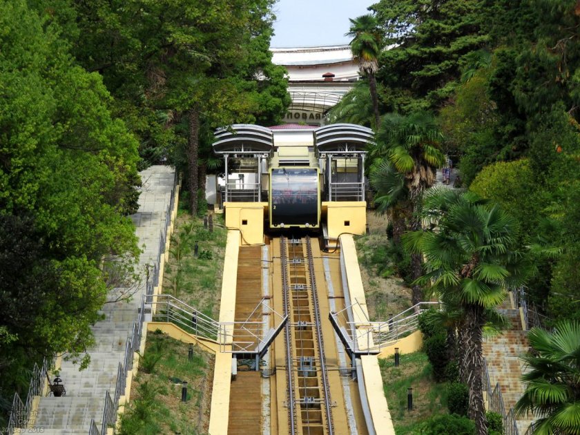 Фуникулёр санатория «Сочинский»