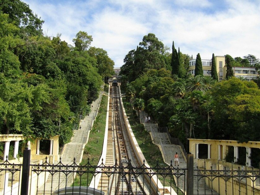 Фуникулёр санатория «Сочинский»