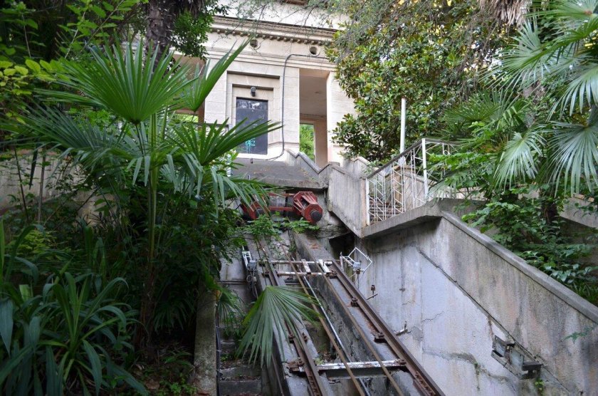 Санаторий Орджоникидзе фуникулер