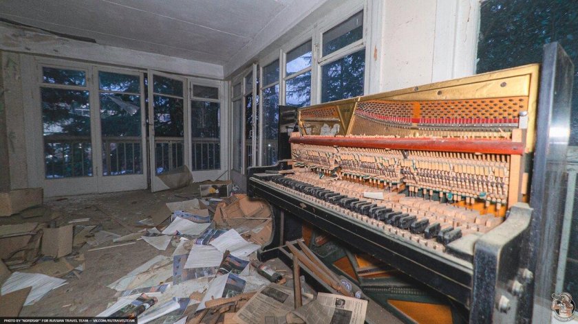 Заброшенный санаторий в Абхазии