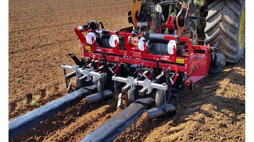 Пленкоукладчик гребнеобразователь