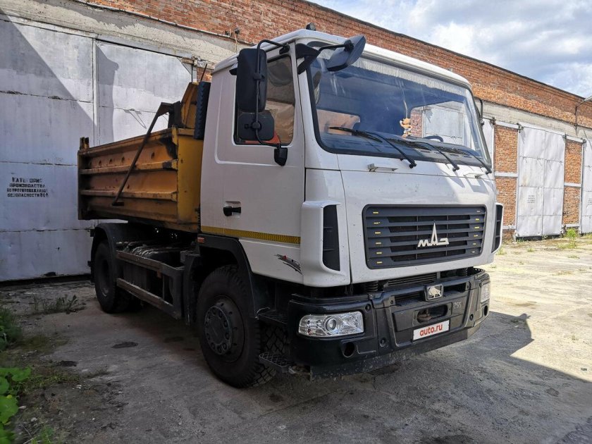 Новый МАЗ 5550 самосвал