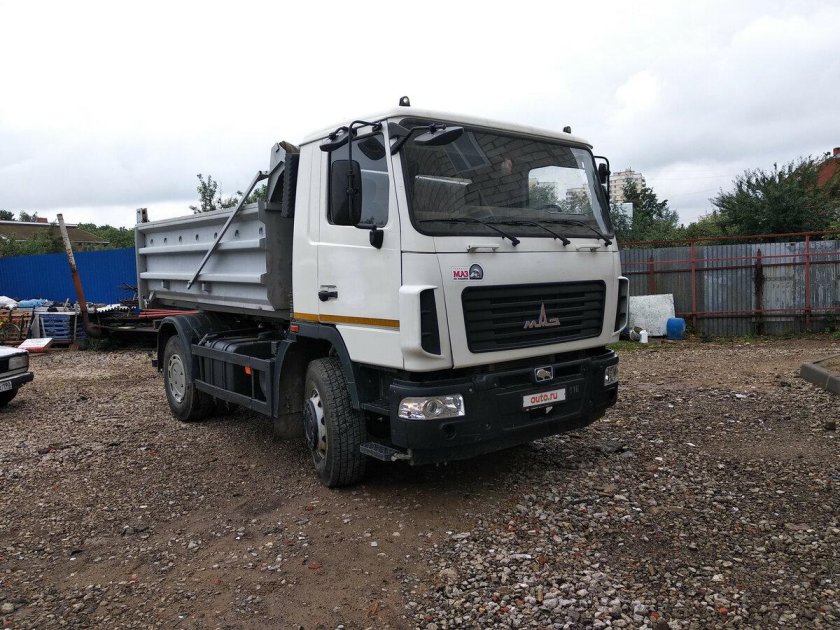 МАЗ 5550 пробег