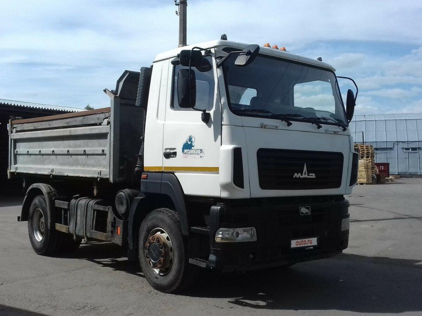 МАЗ-5550 самосвал Рестайлинг