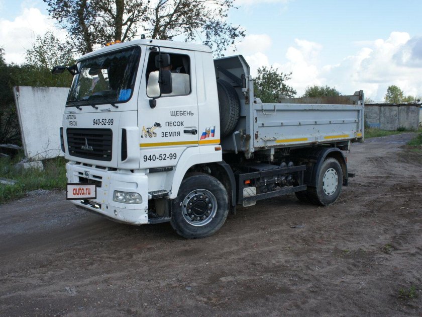 МАЗ 5550 с5самосвал