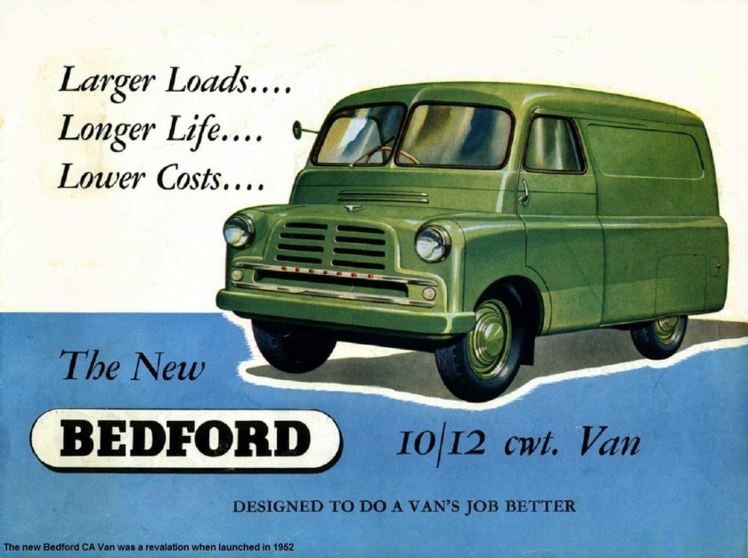 Микроавтобус Bedford CA 1950-Х