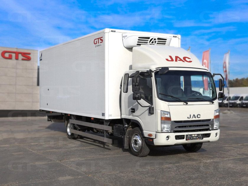 Jac n90 изотермический фургон
