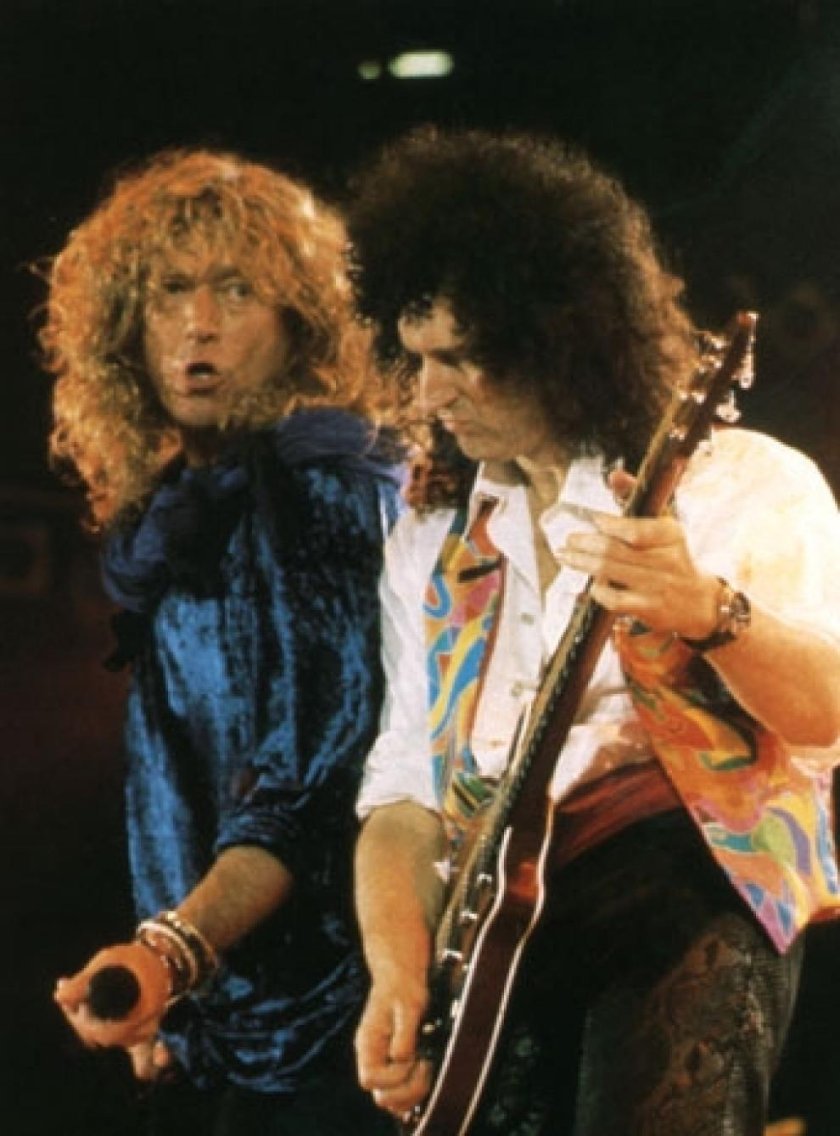 Роберт Плант Брайан Мэй