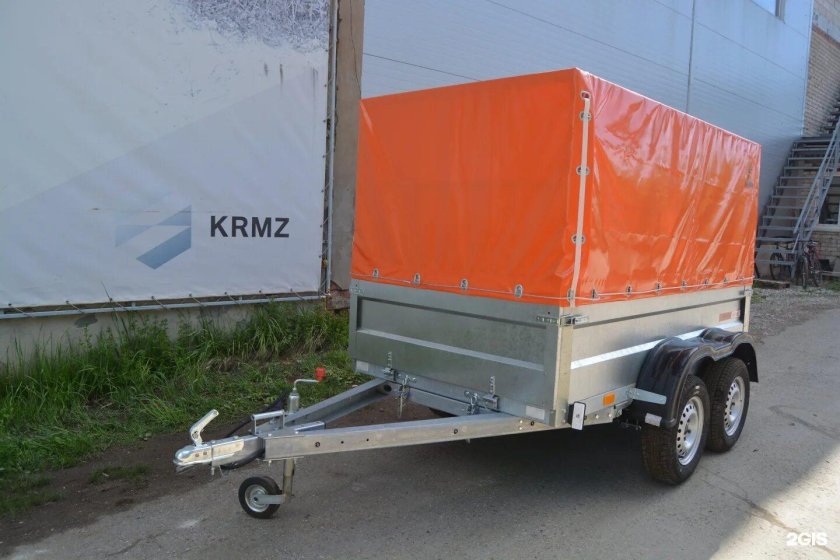 Прицеп экспедиция стандарт плюс с тентом 900мм