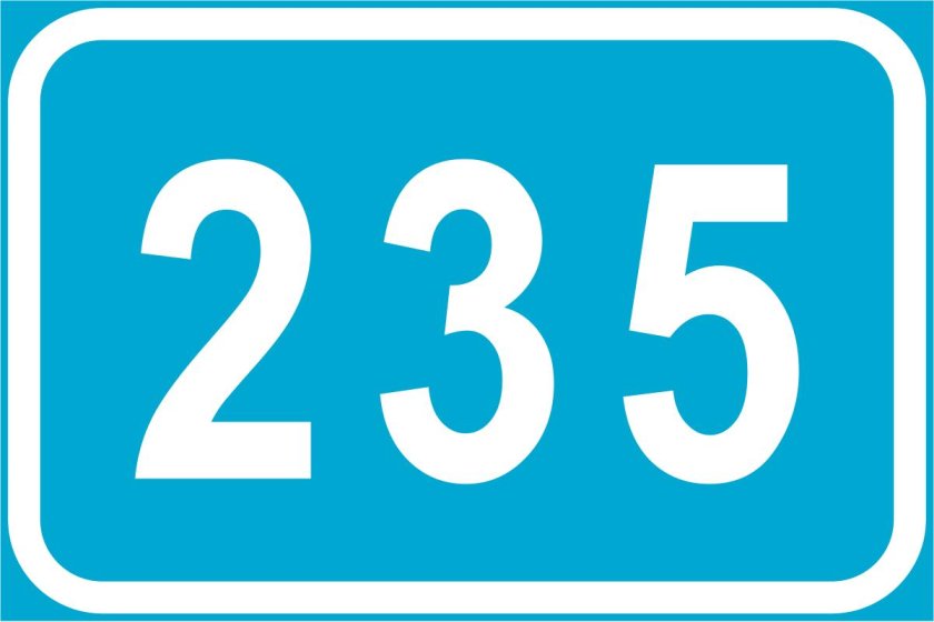 Информационные знаки дорожного