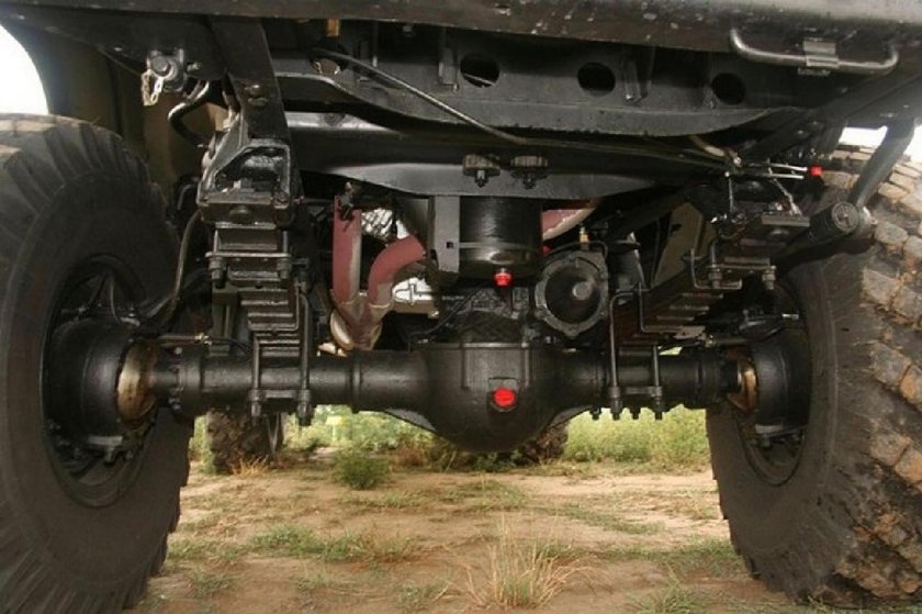 Подвеска Урал 4320 переднего моста