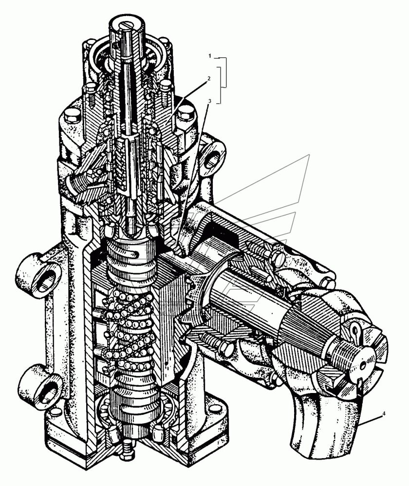 Рулевой механизм Урал 32552
