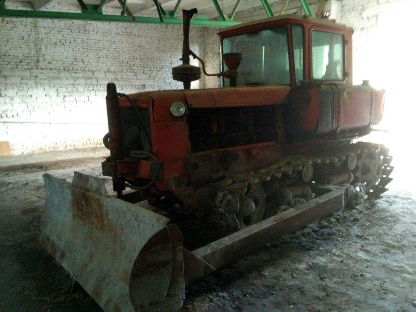 Трактор дт 75 бульдозер