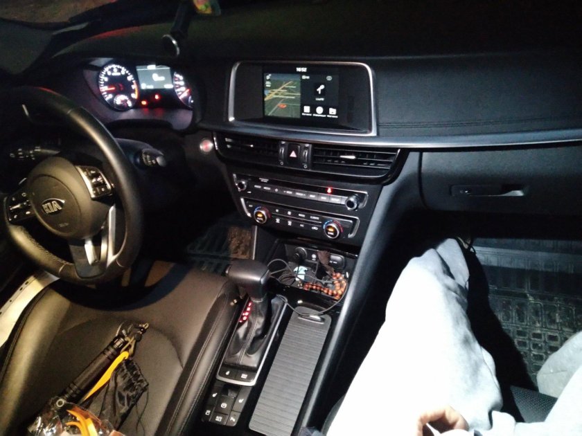 Kia Optima k5 салон