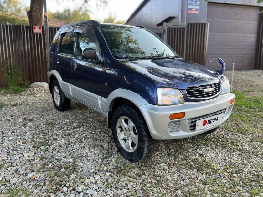 Daihatsu Terios, 1998 год 1,3 двигатель