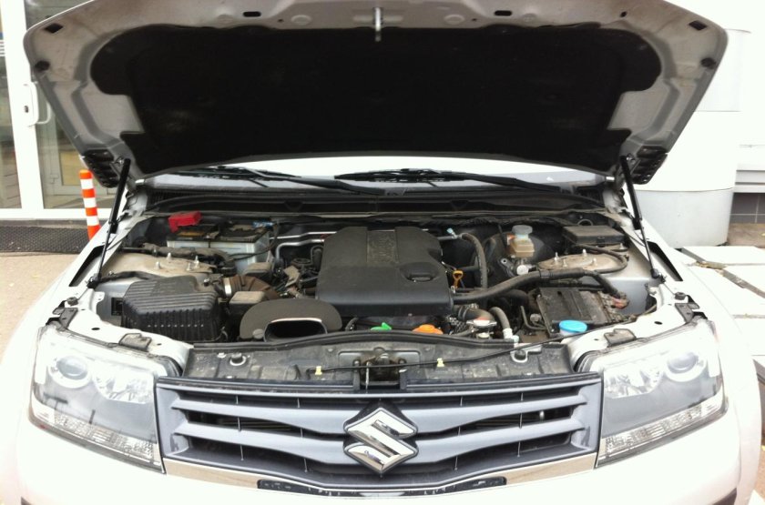 Капот suzuki grand vitara