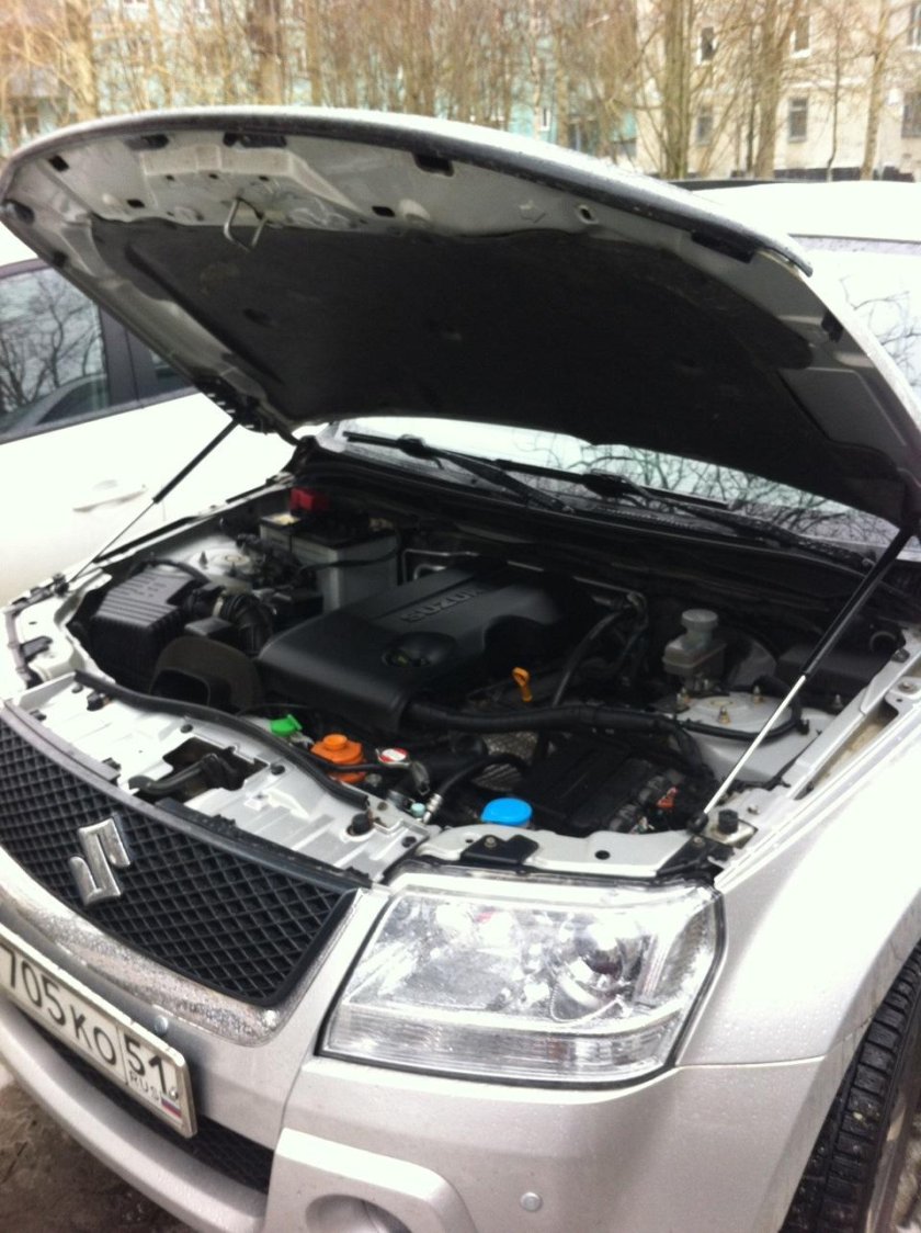 Гранд Витара 2008 под капотом