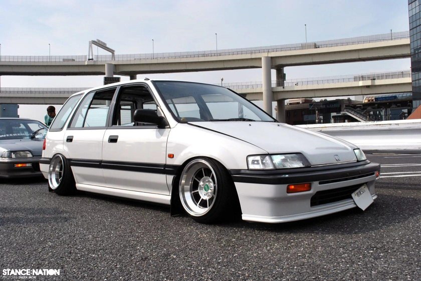 Honda Civic Shuttle stance