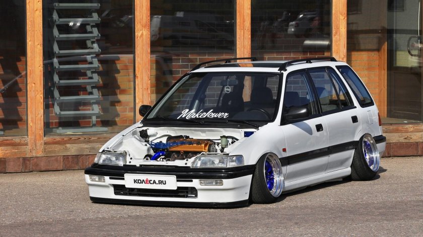 Honda Civic 1989 stance