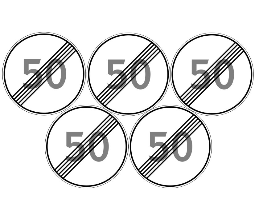 Знак 3.25 конец зоны ограничения максимальной скорости 40