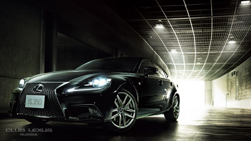 Lexus is 350 f Sport черный